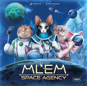 3!REBMLEM01 MLEM Board Game: Space Agency published by Rebel Centrum