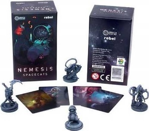 REBNEMENCAT Nemesis Board Game: Space Cats Expansion published by Awaken Realms
