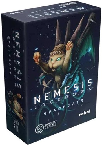 REBNEMLKENCAT Nemesis Board Game: Lockdown Space Cats Expansion published by Awaken Realms