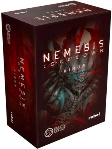 REBNEMLKENKIN Nemesis Board Game: Lockdown Alien Kings Expansion published by Awaken Realms