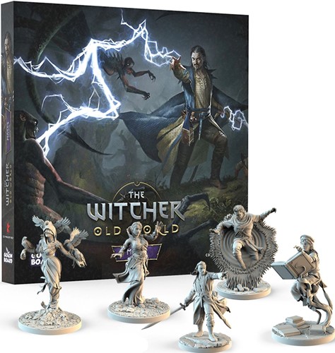 REBWIT03 The Witcher Board Game: Old World Mages Expansion published by Go On Board