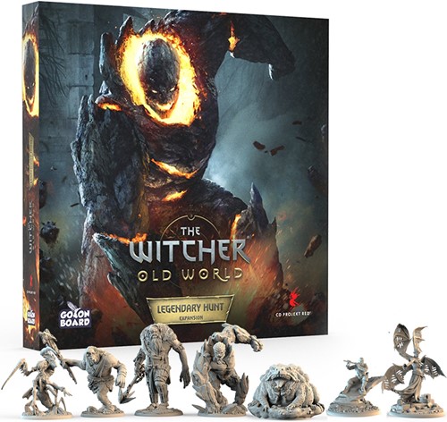 REBWIT04 The Witcher Board Game: Old World Legendary Hunt Expansion published by Go On Board