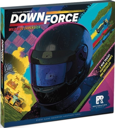 REO8081 Downforce Board Game: Wild Ride Expansion published by Restoration Games