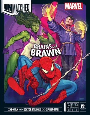 2!REO8678 Unmatched Board Game: Marvel Brains And Brawn published by Restoration Games