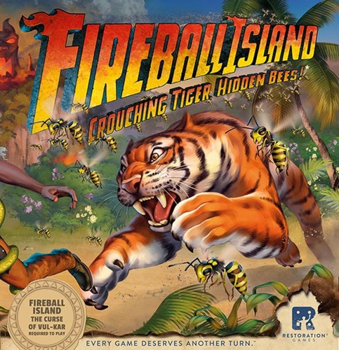 Fireball Island Board Game: Crouching Tiger Hidden Bees Expansion
