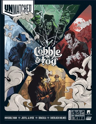 REO9304 Unmatched Battle Of Legends Board Game: Cobble And Fog published by Restoration Games