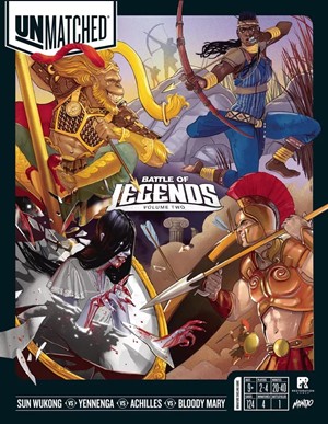 REO9306 Unmatched Board Game: Battle Of Legends Volume 2 published by Restoration Games
