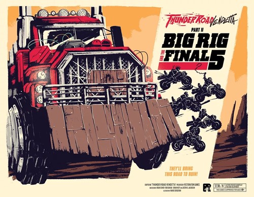 Thunder Road Board Game: Vendetta Big Rig And The Final Five