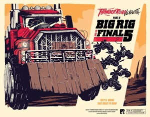 REO9401 Thunder Road Board Game: Vendetta Big Rig And The Final Five published by Restoration Games