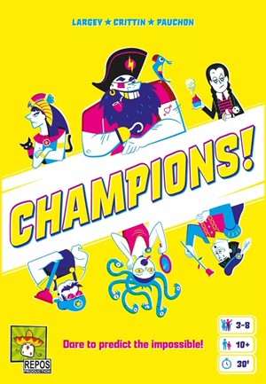 2!REPCHA01EN Champions Card Game published by Repos Production