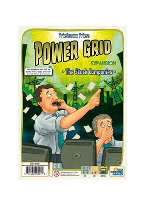 RGG524 Power Grid Board Game: The Stock Companies Expansion published by Rio Grande Games