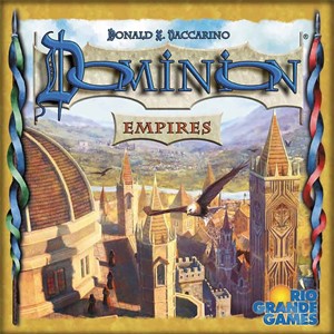 RGG530 Dominion Card Game Expansion: Empires published by Rio Grande Games