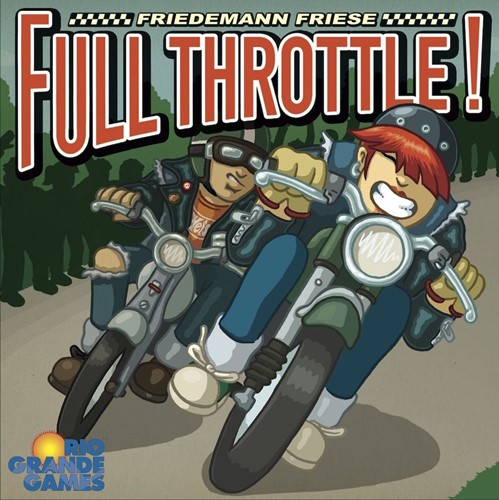 RGG554 Full Throttle Card Game published by Rio Grande Games