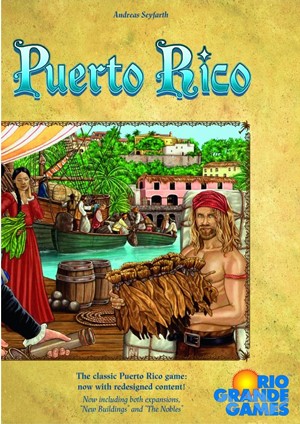 RGG569 Puerto Rico Board Game: Deluxe Edition published by Rio Grande Games