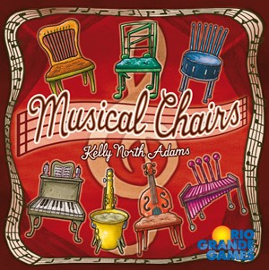 RGG579 Musical Chairs Card Game published by Rio Grande Games