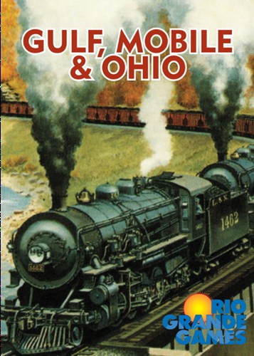 RGG581 Gulf Mobile And Ohio Board Game published by Rio Grande Games