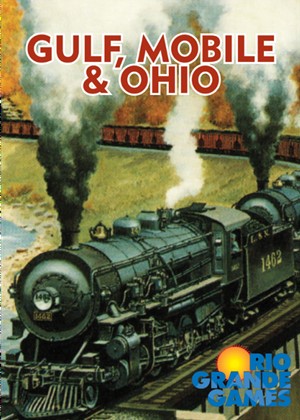 RGG581 Gulf Mobile And Ohio Board Game published by Rio Grande Games