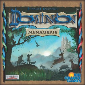 RGG591 Dominion Card Game: Menagerie Expansion published by Rio Grande Games