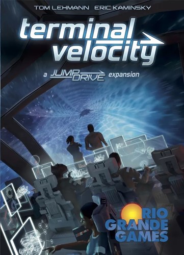 RGG592 Race For The Galaxy Jump Drive Card Game: Terminal Velocity Expansion published by Rio Grande Games