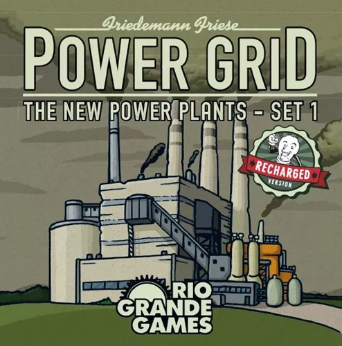 Power Grid Board Game: The New Power Plant Cards - Set 1