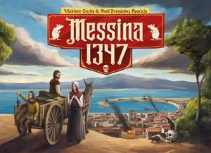 2!RGG613 Messina 1347 Board Game published by Rio Grande Games