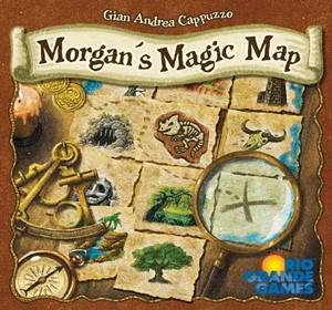 2!RGG614 Morgan's Magic Map Card Game published by Rio Grande Games