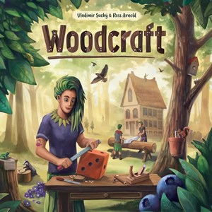 2!RGG630 Woodcraft Board Game published by Rio Grande Games