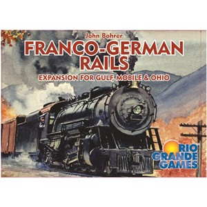 2!RGG632 Gulf Mobile And Ohio Board Game: Franco-German Expansion published by Rio Grande Games