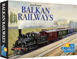 2!RGG644 Balkan Railways Board Game published by Rio Grande Games