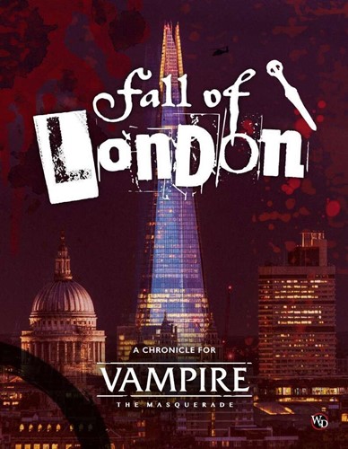 RGS01123 Vampire The Masquerade RPG: 5th Edition Fall Of London Chronicle published by Renegade Game Studios