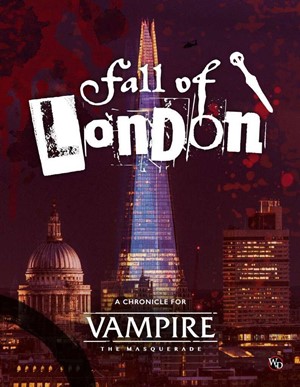RGS01123 Vampire The Masquerade RPG: 5th Edition Fall Of London Chronicle published by Renegade Game Studios