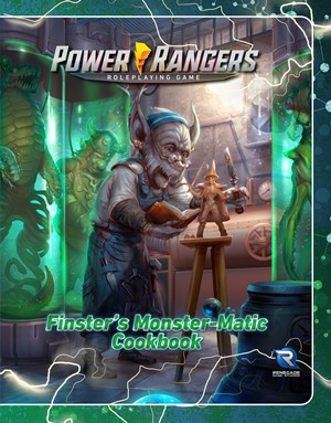 2!RGS01134 Power Rangers RPG: Finster's Monster-Matic Cookbook Sourcebook published by Renegade Game Studios