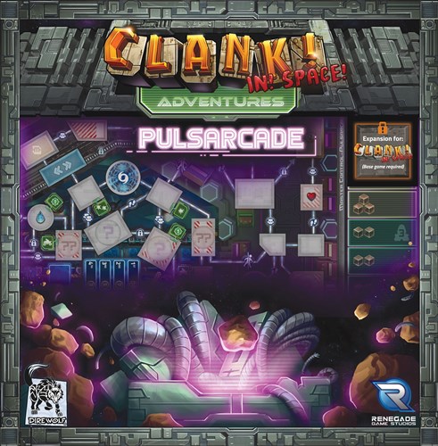 RGS02242 Clank! In! Space! Deck Building Adventure Board Game: Pulsarcade Expansion published by Renegade Game Studios
