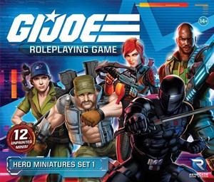 2!RGS02412 G I Joe RPG: Hero Miniatures Set 1 published by Renegade Game Studios