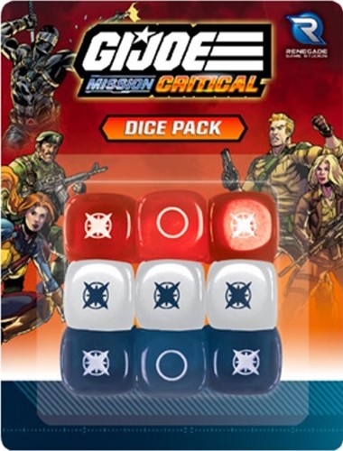 RGS02435 G I Joe Mission Critical Board Game: Dice Pack published by Renegade Game Studios