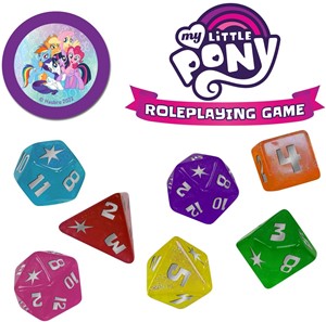 RGS02446 My Little Pony Tails Of Equestria RPG: Dice Set published by Renegade Game Studios