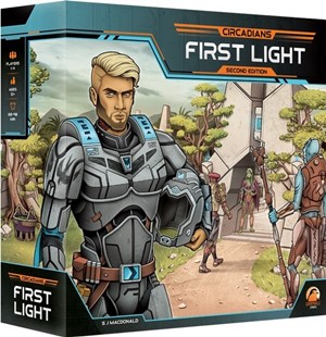 2!RGS02473 Circadians Board Game: First Light Second Edition published by Renegade Game Studios
