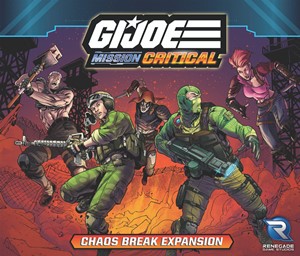 2!RGS02529 G I Joe Mission Critical Board Game: Chaos Break Expansion published by Renegade Game Studios