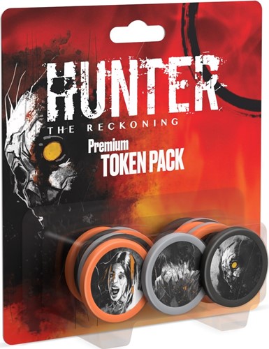 RGS02537 Hunter The Reckoning RPG: 5th Edition Premium Token Pack published by Renegade Game Studios