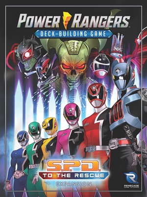 2!RGS02539 Power Rangers Deck Building Card Game: S.P.D. To The Rescue Expansion published by Renegade Game Studios