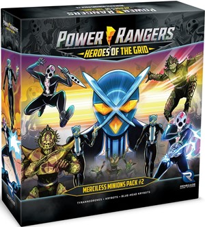 2!RGS02549 Power Rangers Board Game: Heroes Of The Grid Merciless Minions Pack #2 published by Renegade Game Studios