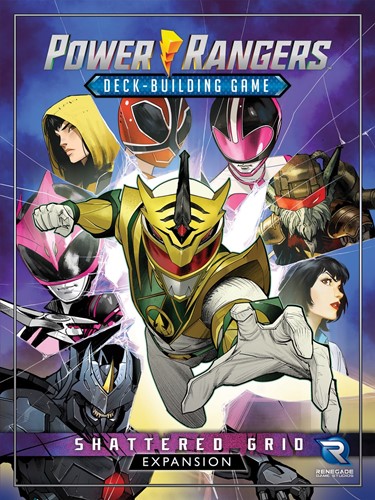 RGS02580 Power Rangers Deck Building Card Game: Shattered Grid Expansion published by Renegade Game Studios