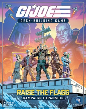 RGS02605 G I Joe Deck Building Card Game: Raise The Flagg Campaign Expansion published by Renegade Game Studios