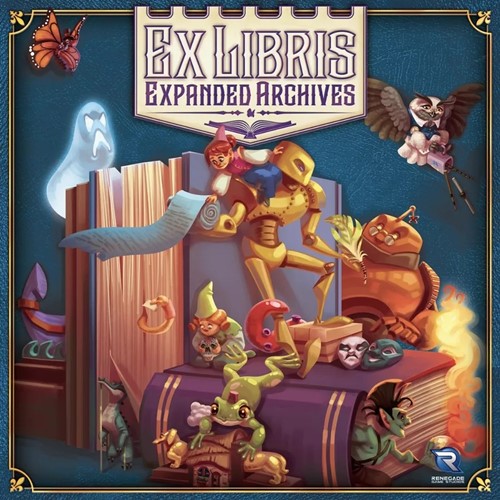 RGS02620 Ex Libris Board Game: Expanded Archives Expansion published by Renegade Game Studios