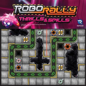 2!RGS02636 RoboRally Board Game: Thrills And Spills Expansion published by Renegade Game Studios