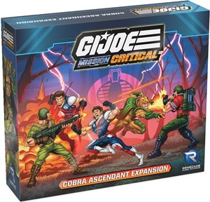 RGS02639 G I Joe Mission Critical Board Game: Cobra Ascendant Expansion published by Renegade Game Studios