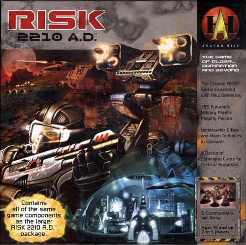 RGS02646 Risk 2210 AD Board Game published by Renegade Game Studios