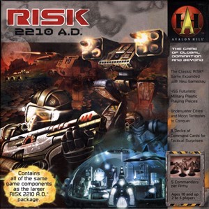 RGS02646 Risk 2210 AD Board Game published by Renegade Game Studios
