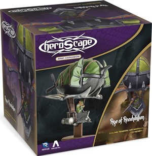 RGS02774 Heroscape Board Game: Air Marshal Zed Nesbitt Army Expansion published by Renegade Game Studios