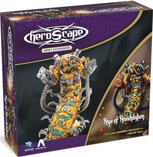 RGS02796 Heroscape Board Game: Revnan Acolytes And Grave Grim (Unpainted) published by Renegade Game Studios